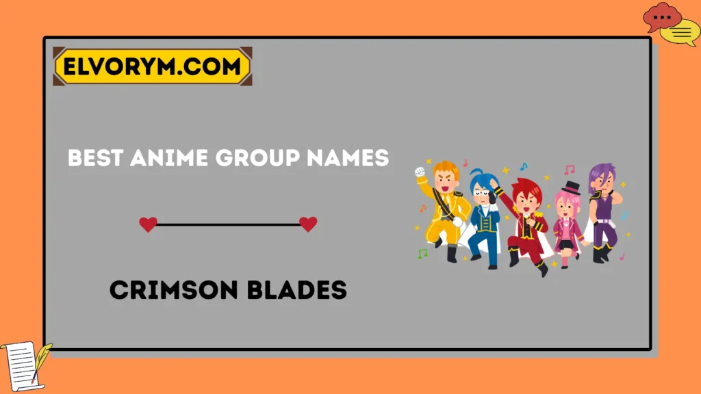 Best Anime Group Names