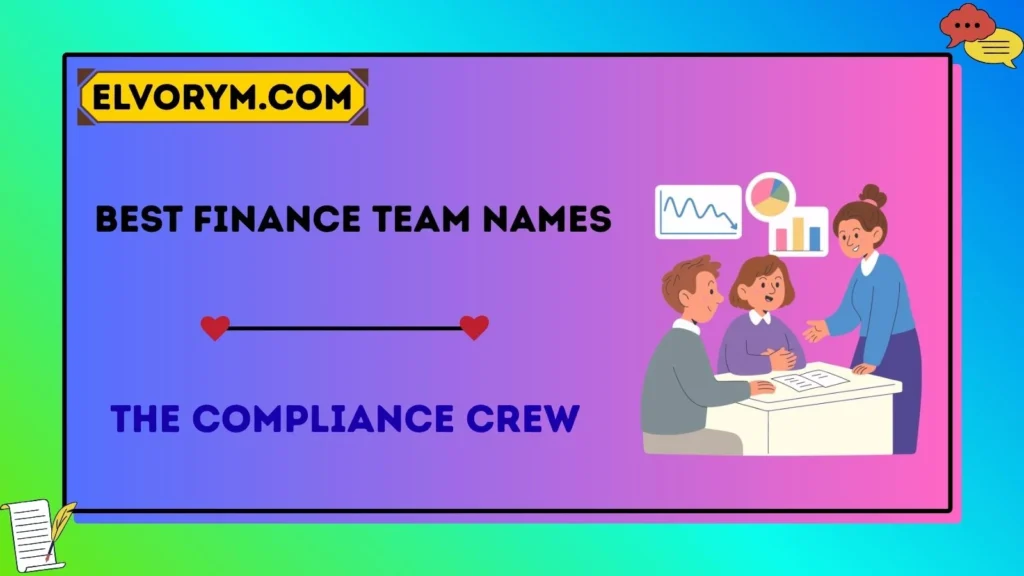 Best Finance Team Names