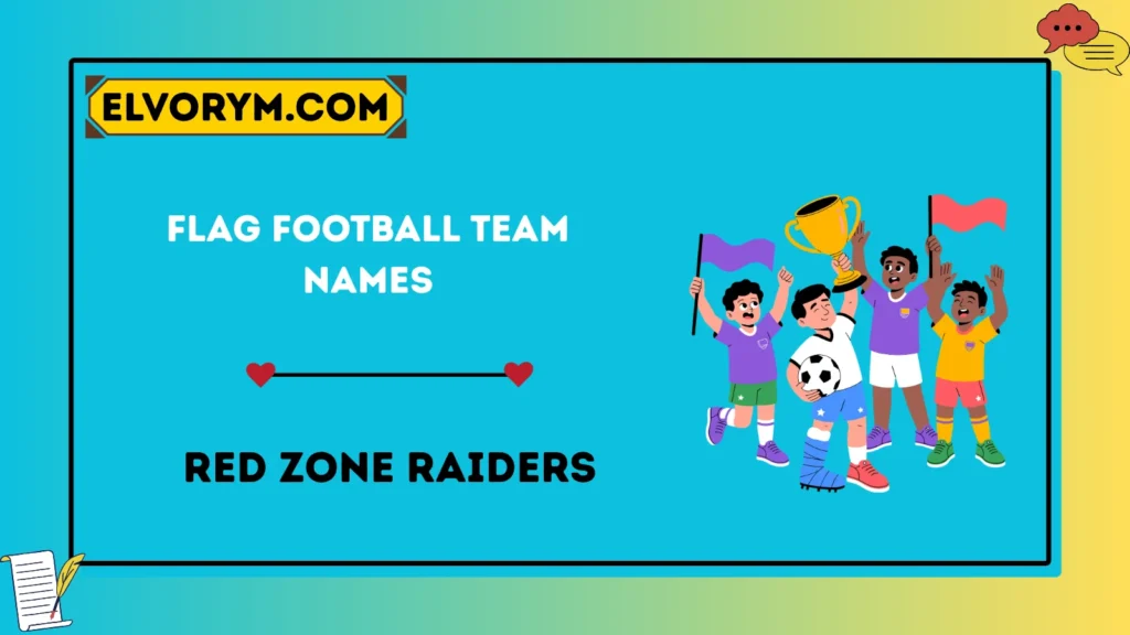 flag football team name