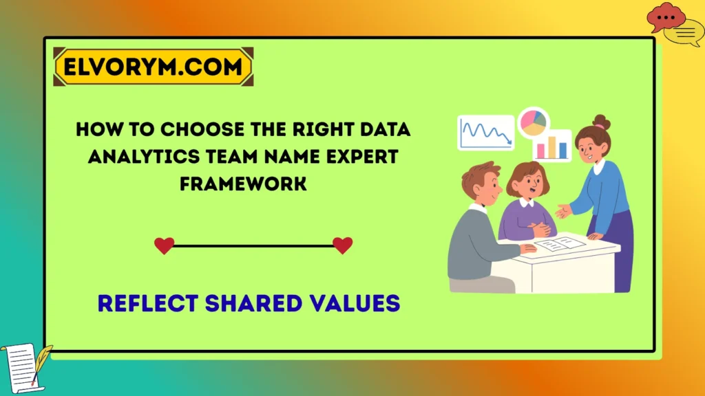 How to Choose the Right Data Analytics Team Name Expert Framework