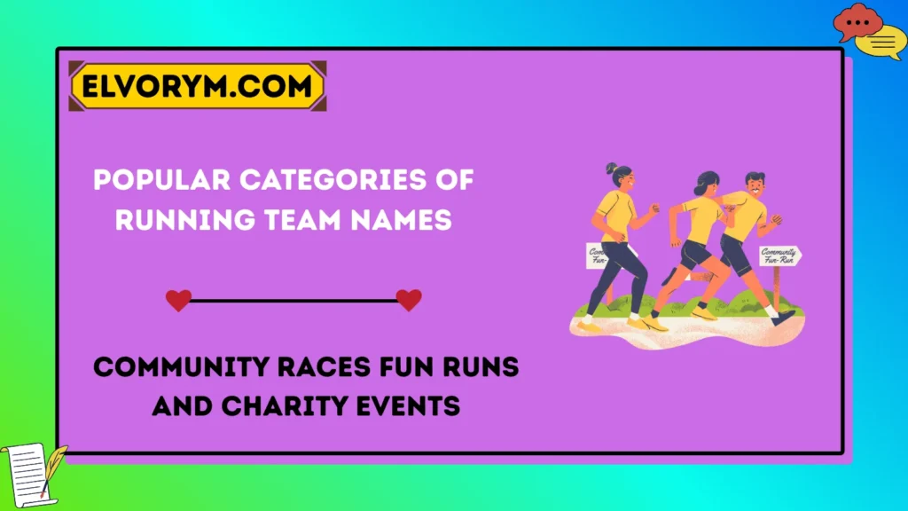Popular Categories of Running Team Names