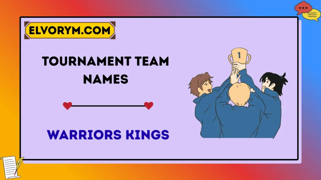 Tournament team names