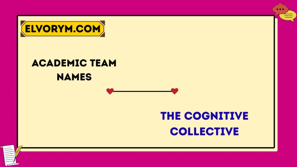 Academic team names