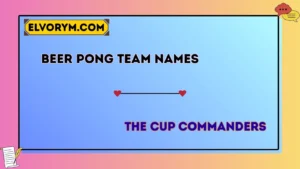 beer pong team name