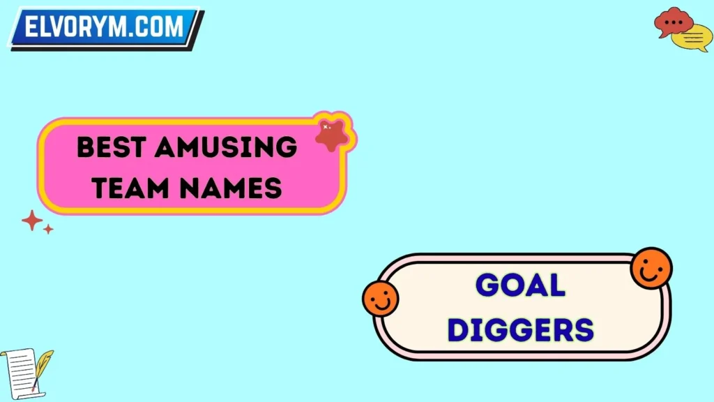 Best Amusing Team Names