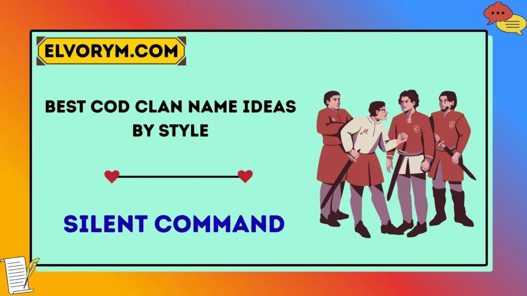 Best COD Clan Name Ideas By Style