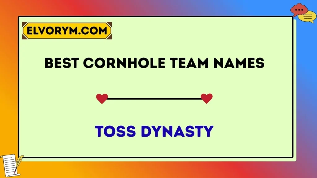 Best Cornhole Team Names