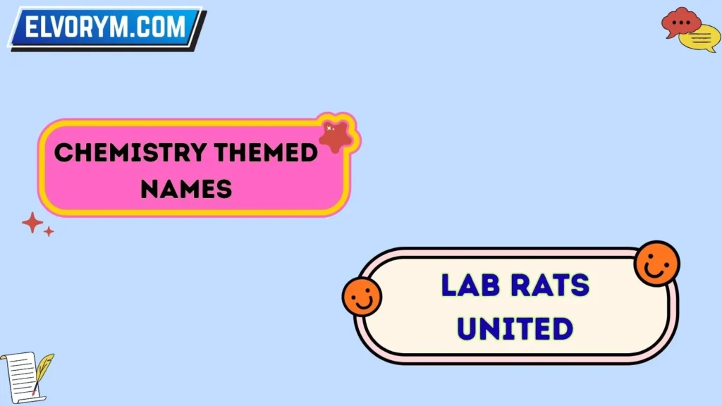 Chemistry-Themed Names