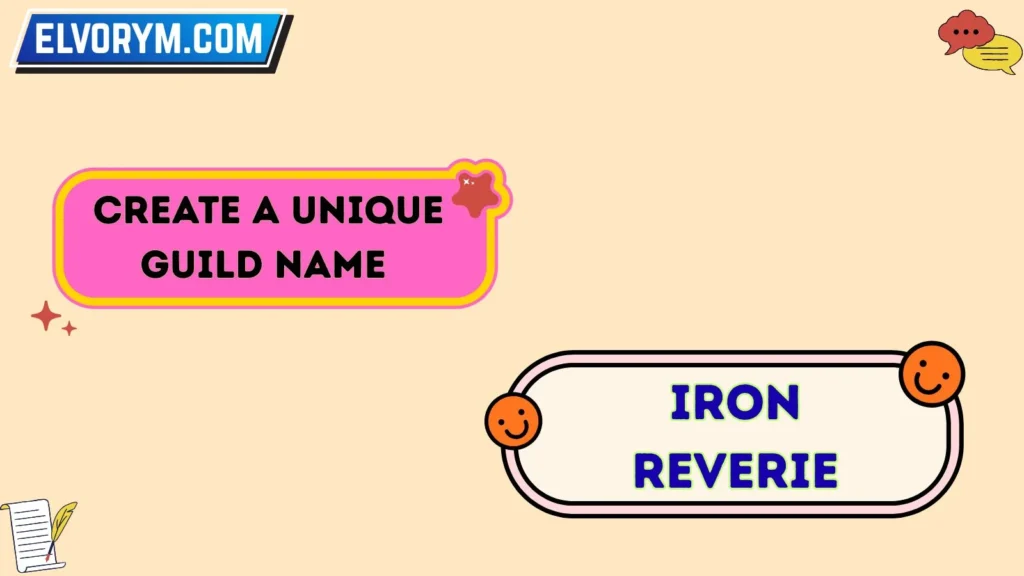 Create a Unique Guild Name 