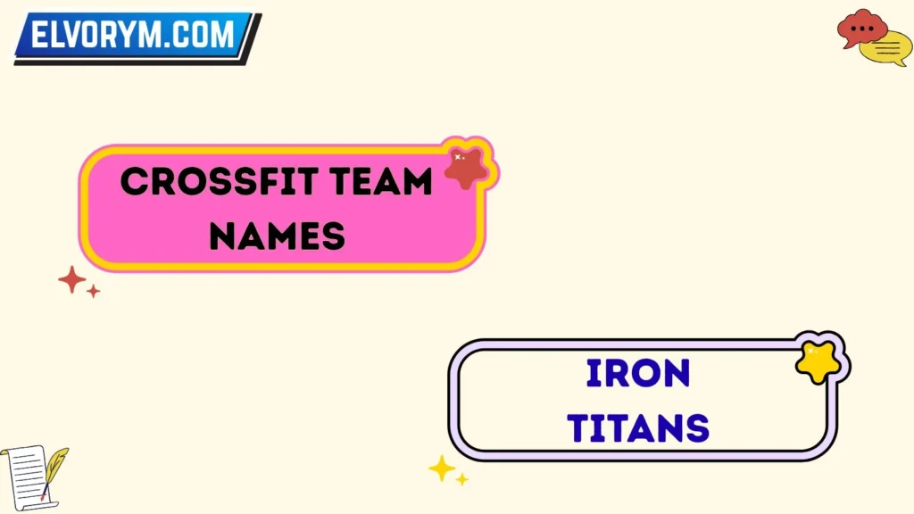 CrossFit team name