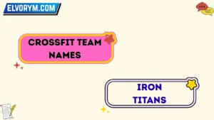 CrossFit team name