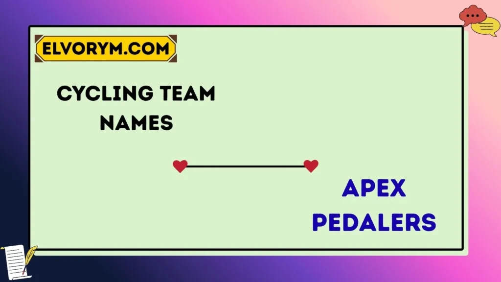 Cycling team names