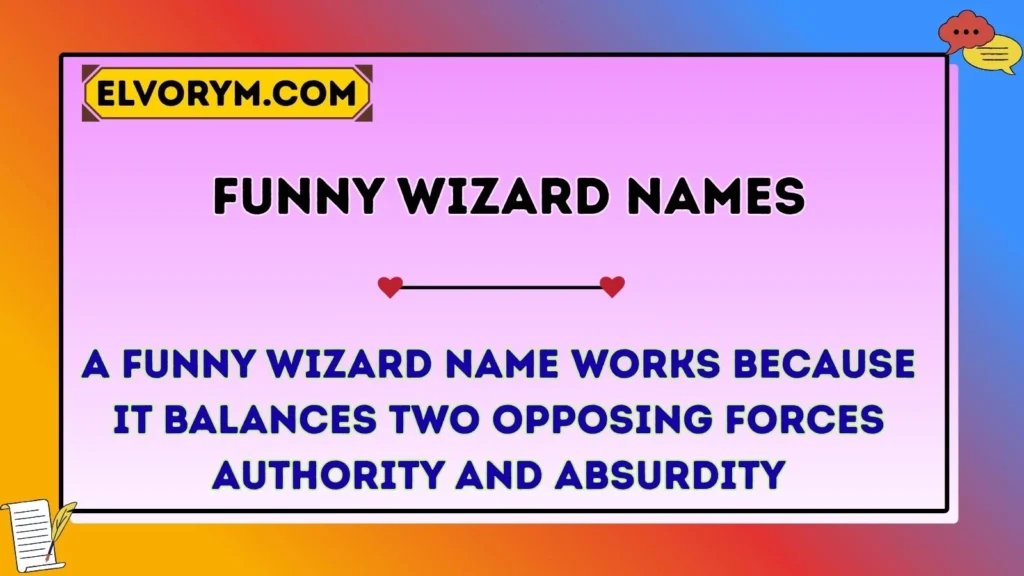 Funny wizard names