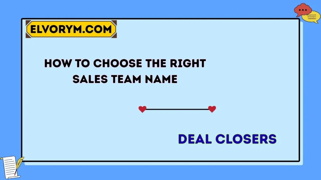 How to Choose the Right Sales Team Name
