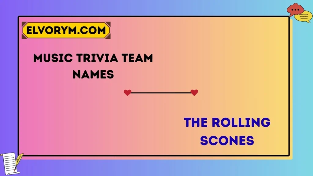 music trivia team name