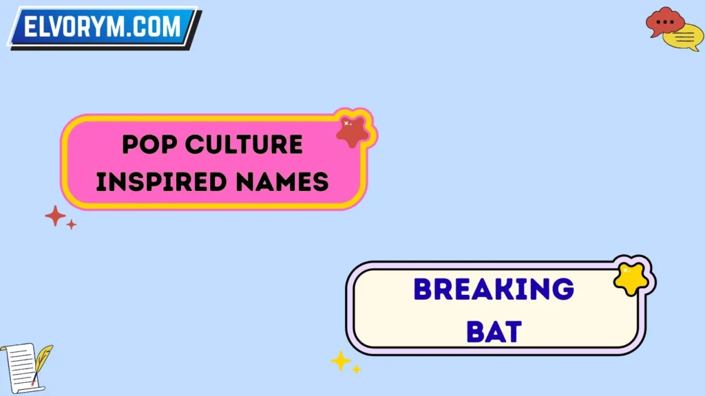 Pop Culture-Inspired Names
