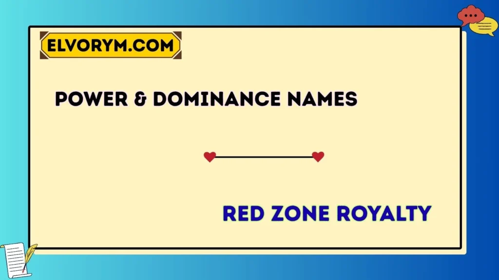 Power & Dominance Names