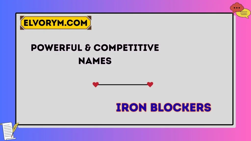 Powerful & Competitive Names