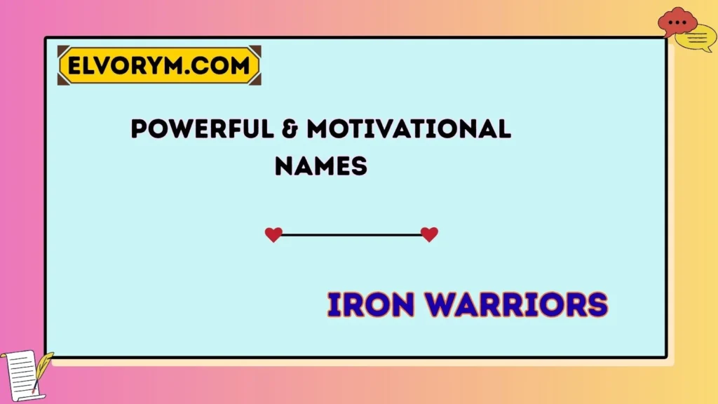 Powerful & Motivational Names