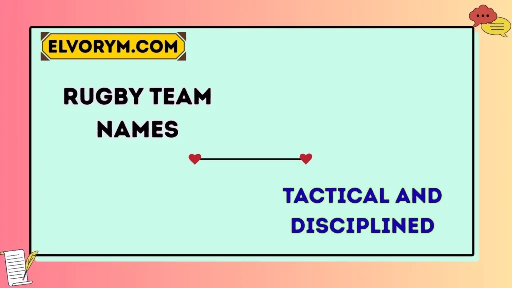 Rugby team names