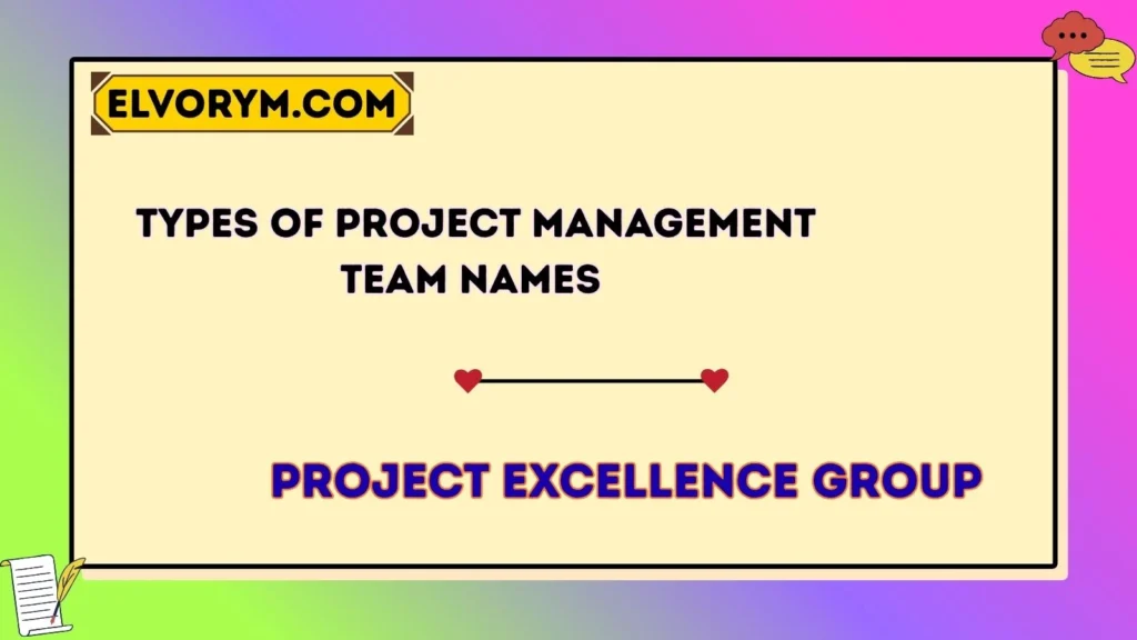 Types of Project Management Team Names