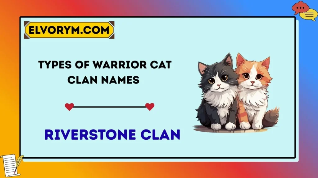 Types of Warrior Cat Clan Names