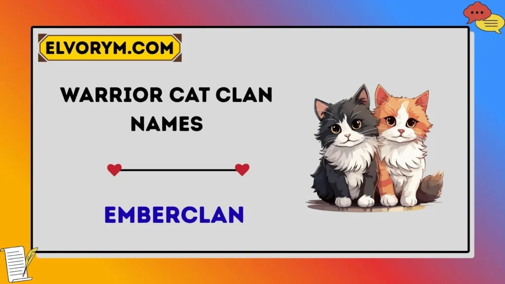 Warrior cat clan names