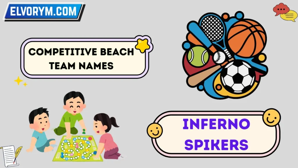 Competitive Beach Team Names