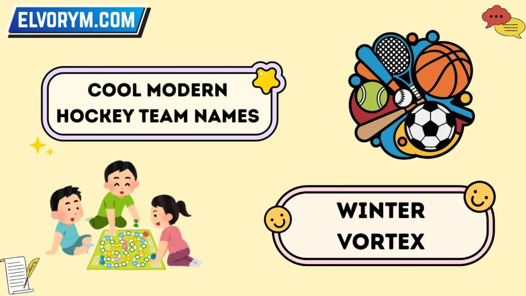 Cool Modern Hockey Team Names