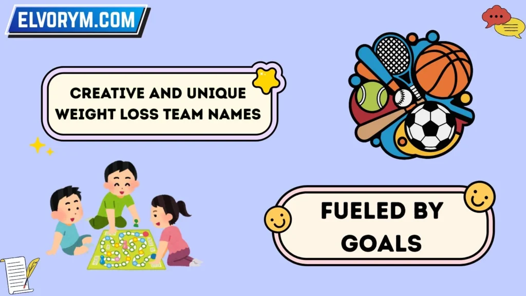 Creative and Unique Weight Loss Team Names
