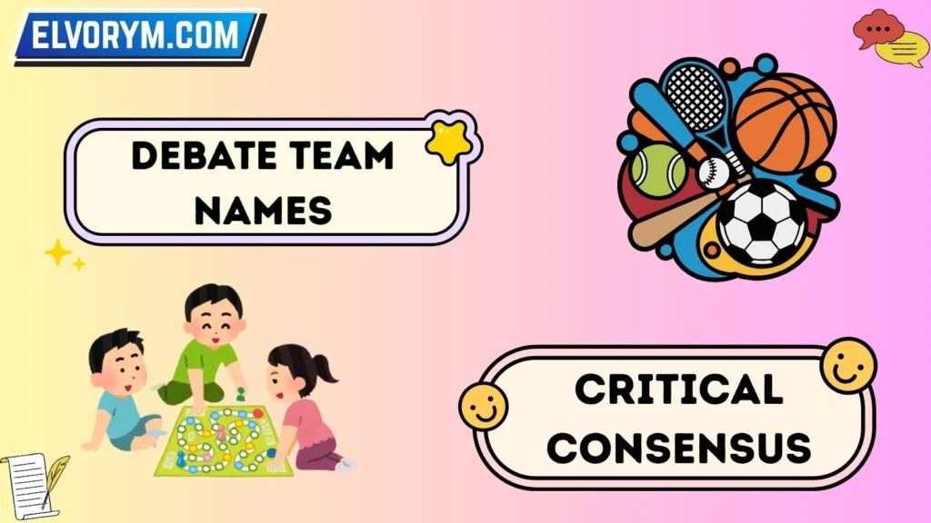 Debate team names