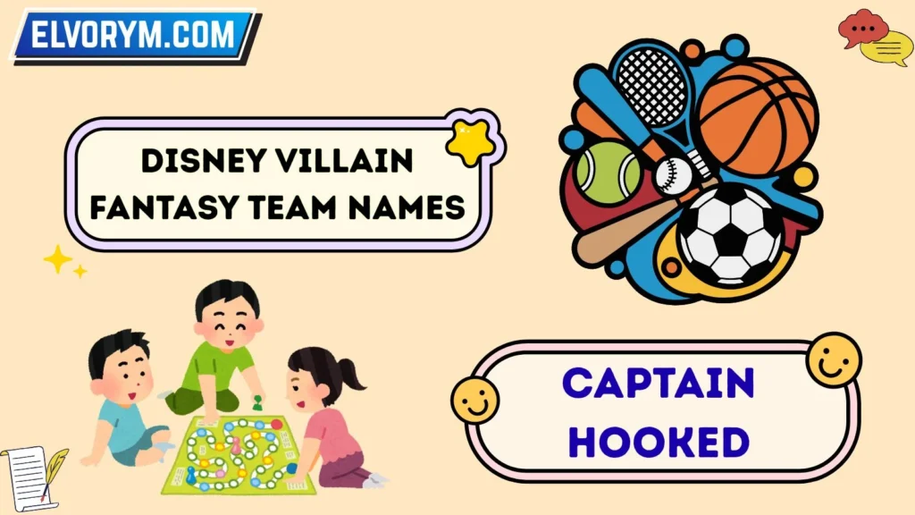 Disney Villain Fantasy Team Names