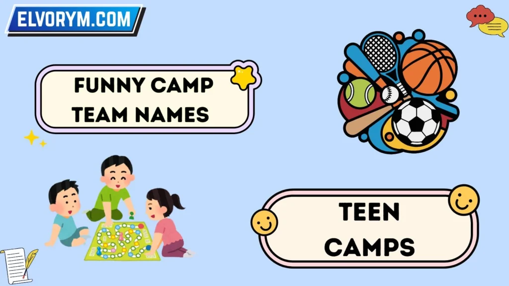 Funny Camp Team Names 