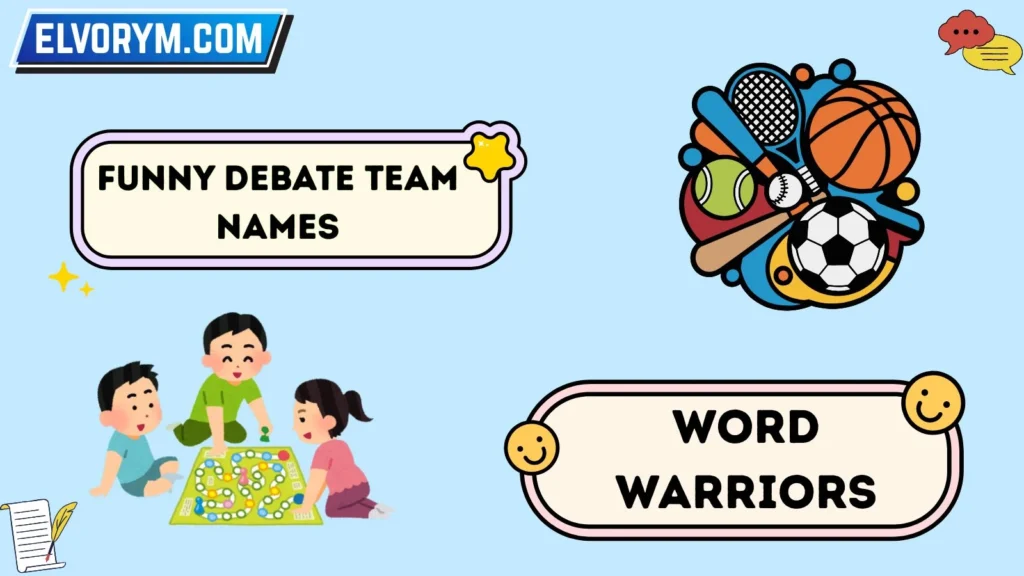 Funny Debate Team Names
