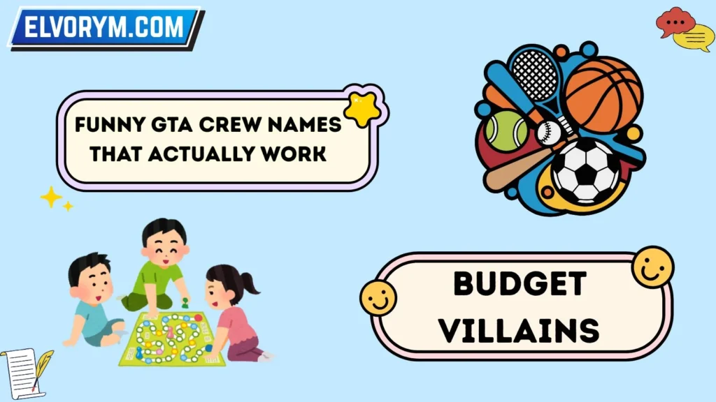 Funny GTA Crew Names That Actually Work