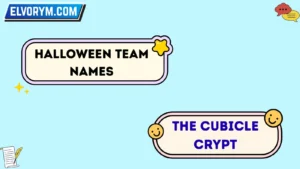 Halloween team names