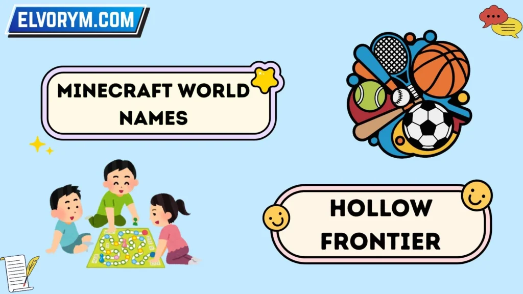Minecraft world names
