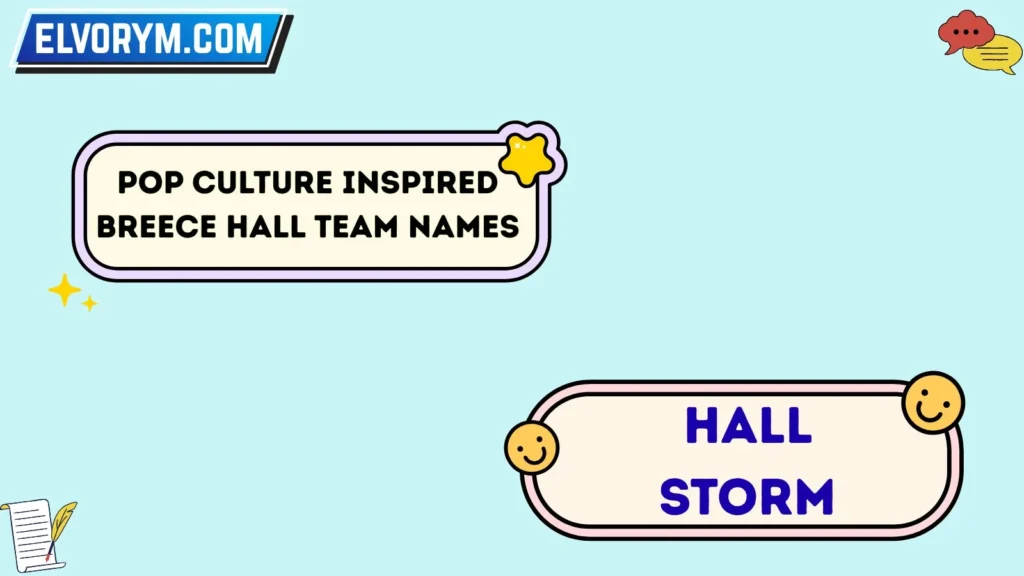 Pop Culture Inspired Breece Hall Team Names
