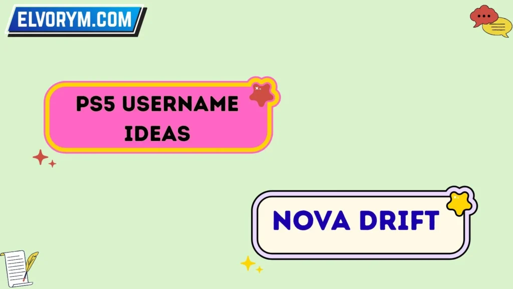 PS5 username ideas