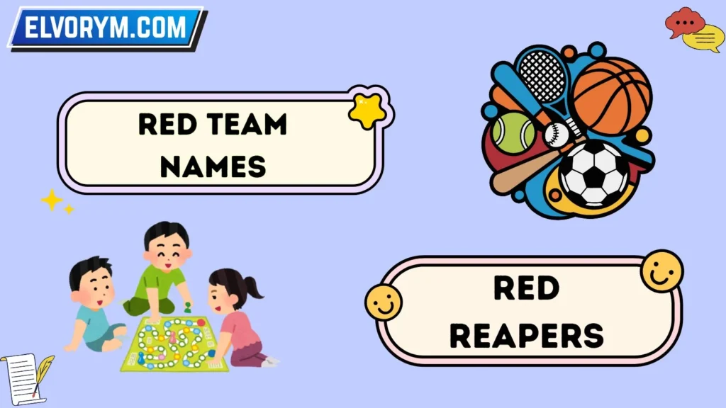 Red team names