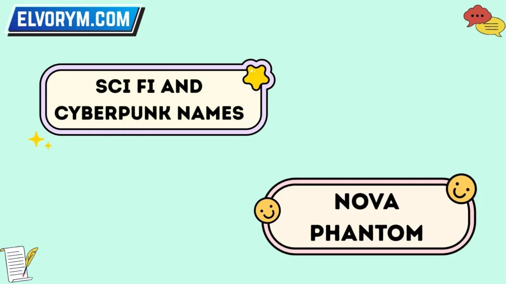 Sci Fi and Cyberpunk Names