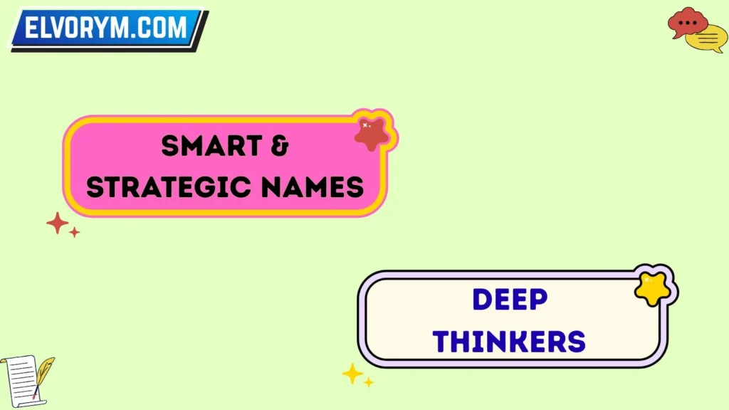 Smart & Strategic Names