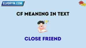 cf meaning in text