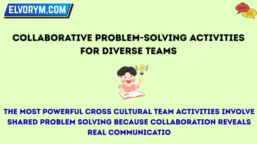 Collaborative Problem-Solving Activities for Diverse Teams