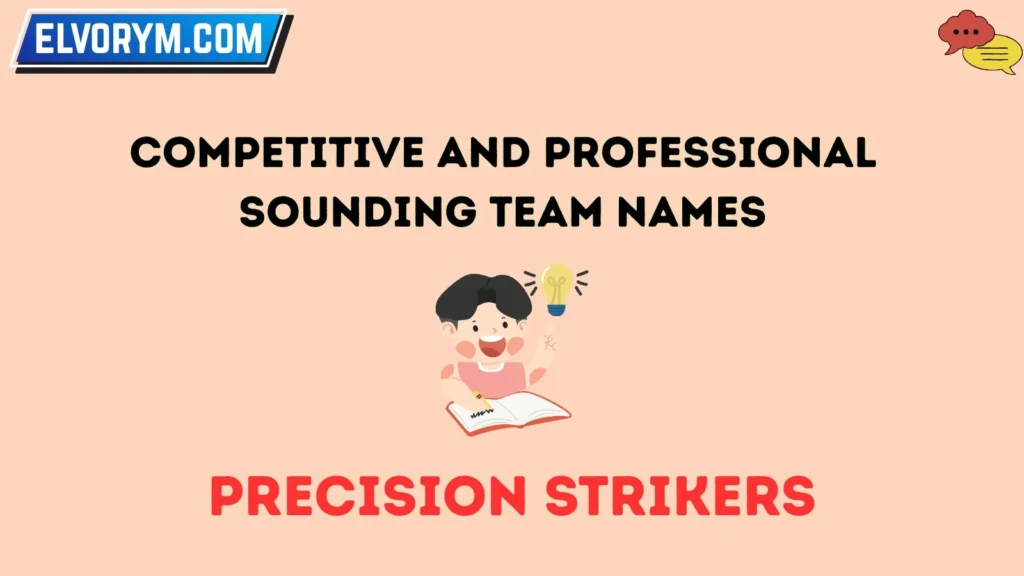 Competitive and Professional-Sounding Team Names