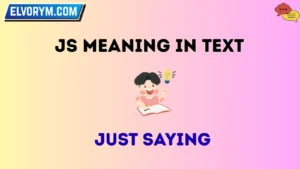 js meaning in text