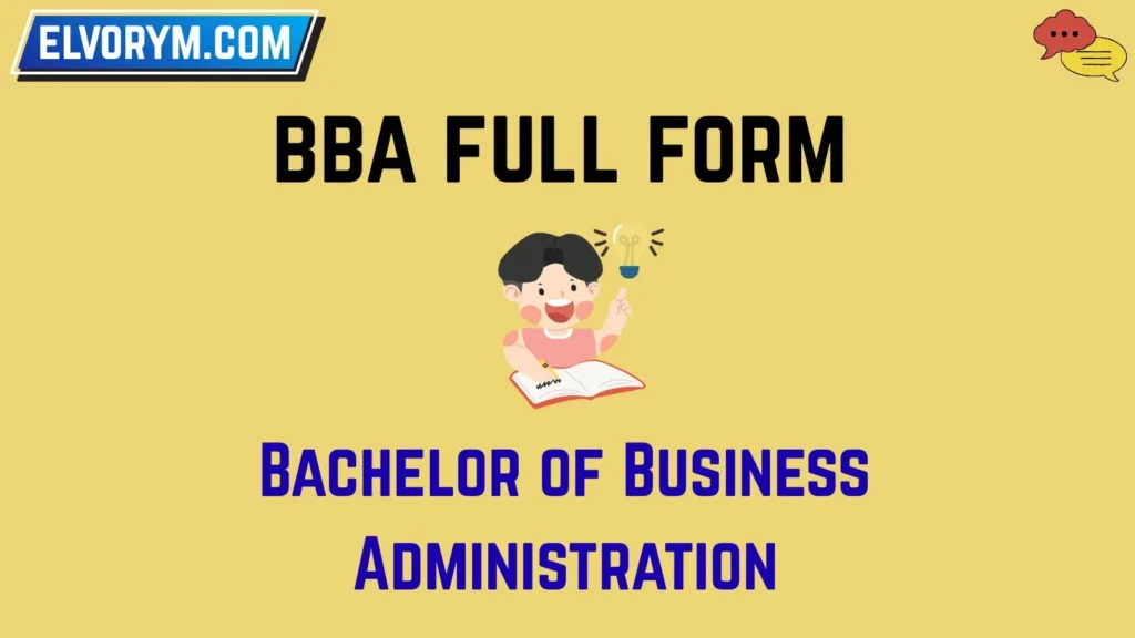 bba full form