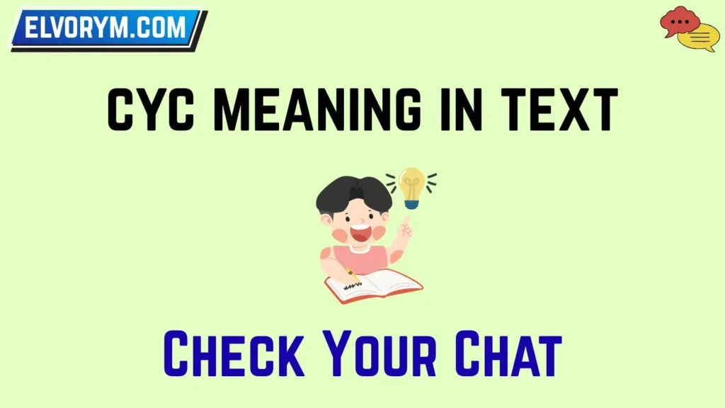 cyc meaning in text