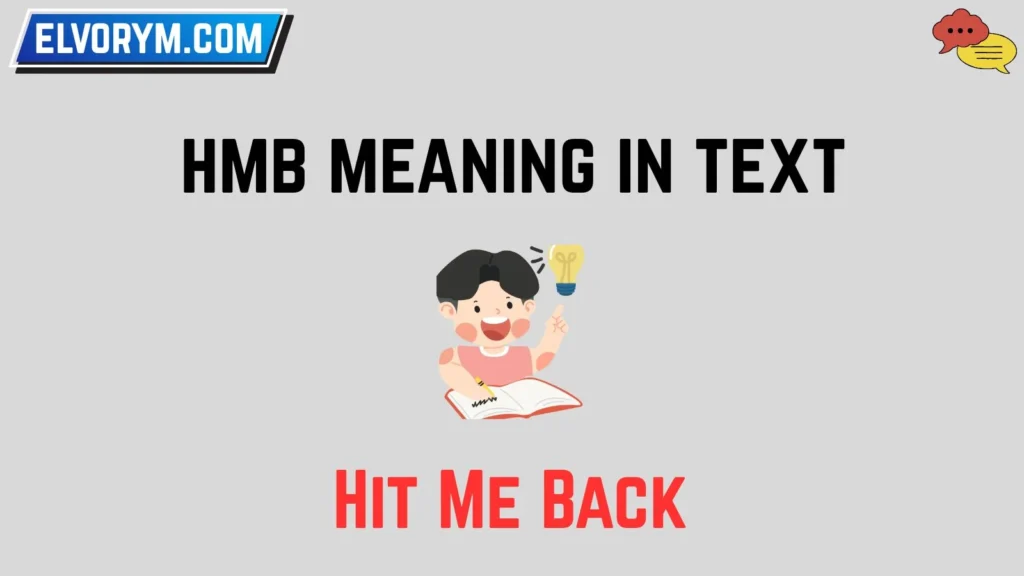 hmb meaning in text
