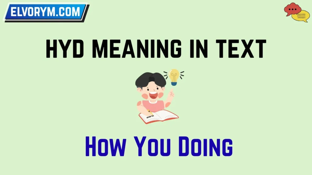 hyd meaning in text